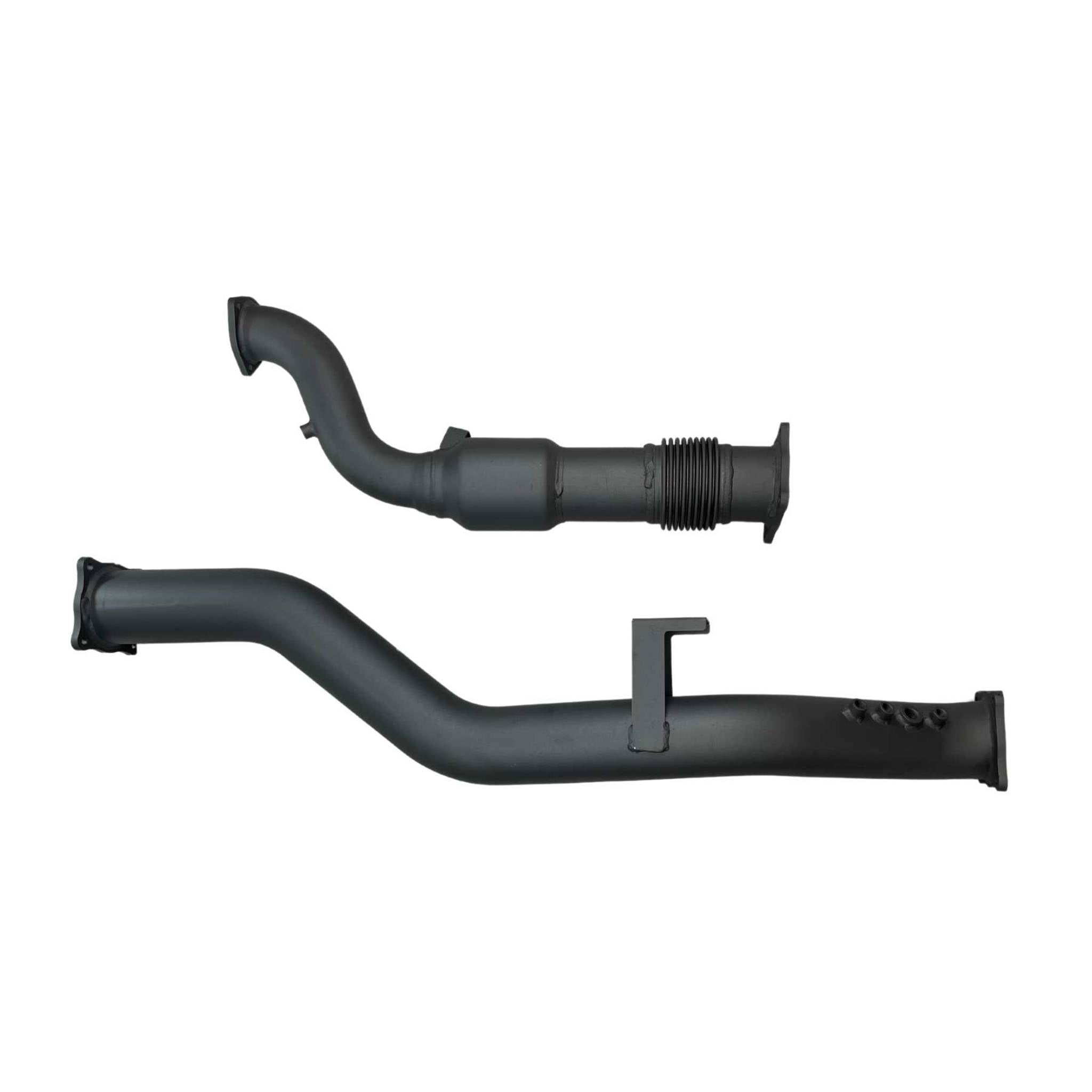 Redback Extreme Duty 4’’ Exhaust DPF Adapter Pipe with Cat for Toyota Landcruiser 79 Series (2012 - 2024) - 4x4 DPF