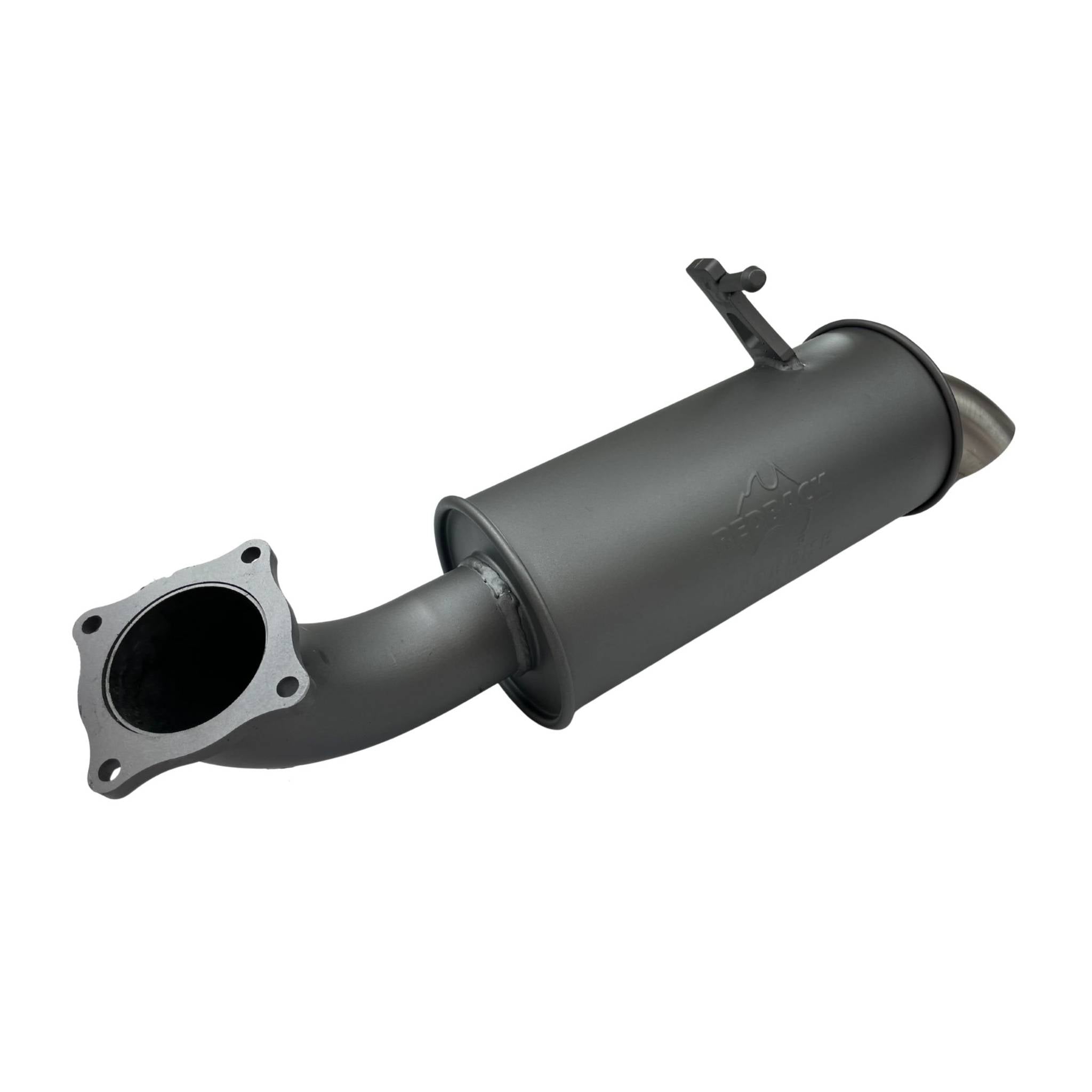 Redback Extreme Duty 6’’ Round Resonator Replacement for Y62 Patrol Exhaust - 4x4 Muffler Sound Option