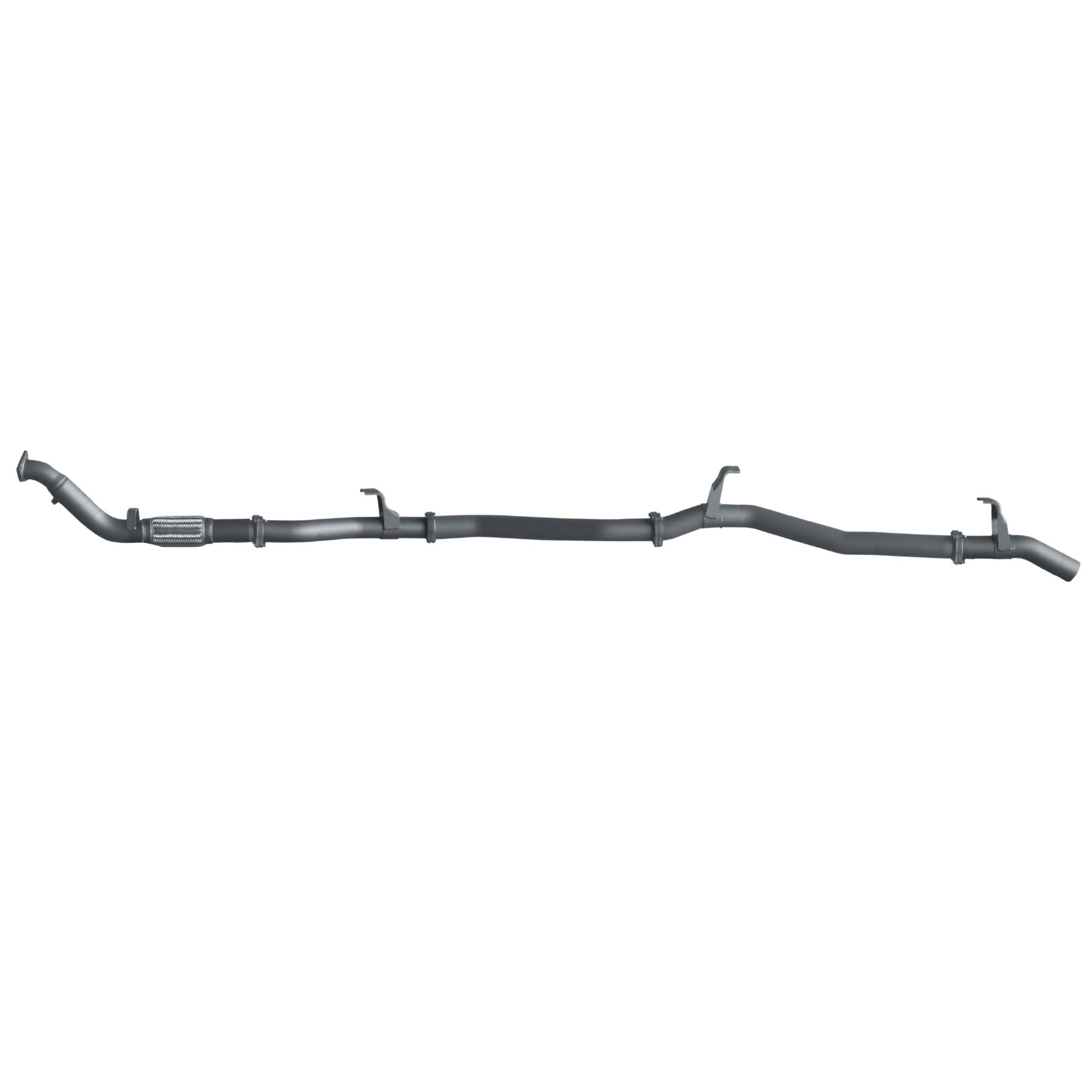 Redback Extreme Duty Exhaust for Toyota Landcruiser 76 Series Wagon with Auxiliary Fuel Tank (01/2007 - 10/2016) - Pipe