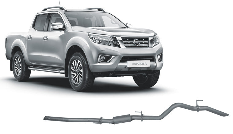 Redback Extreme Duty for Nissan Navara NP300 2.3L Twin Turbo (01/2015 - on) - Resonator (Medium) - 4x4 Performance
