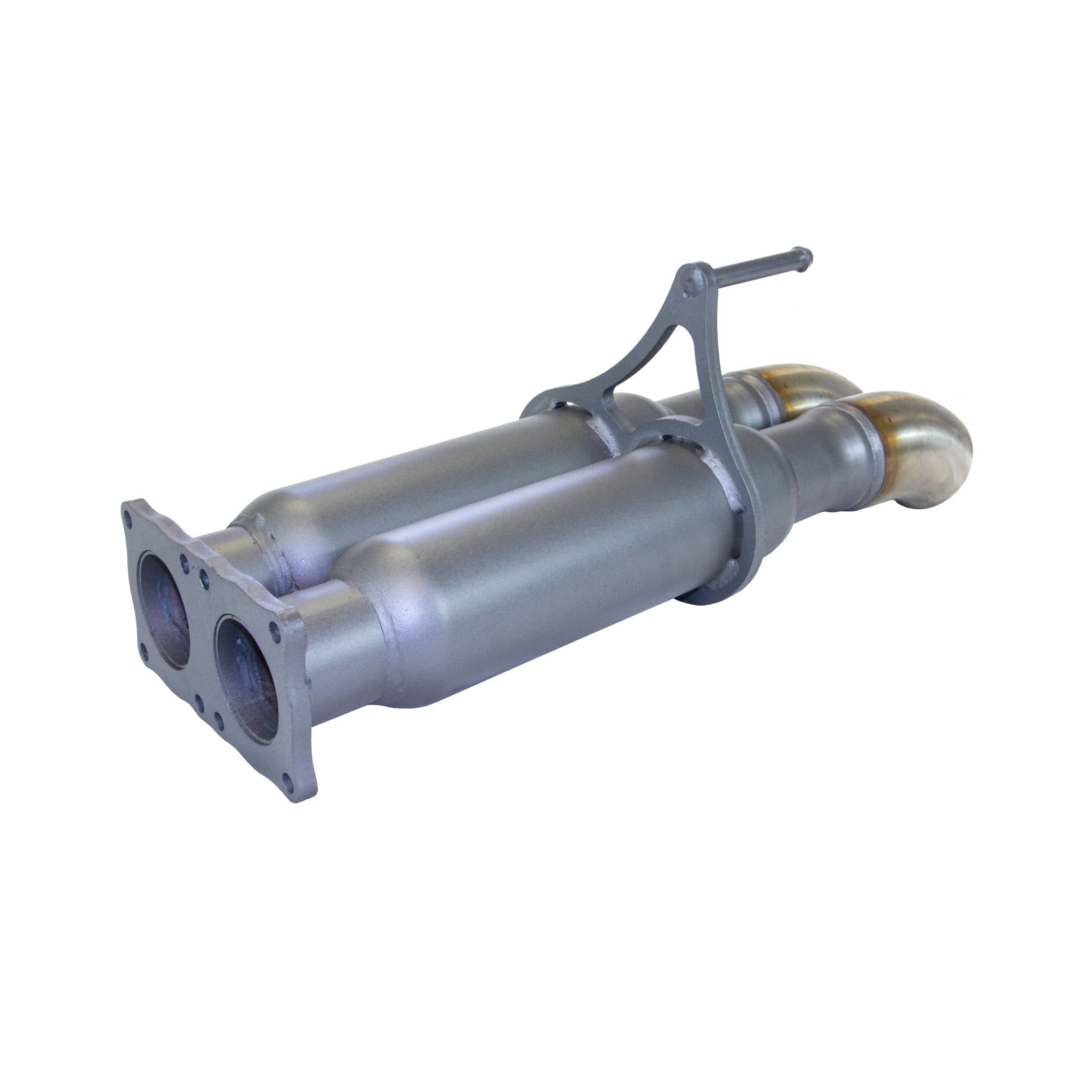 Redback Extreme Duty Rear Hot Dog Muffler for Toyota Landcruiser 200 Series 4.5L V8 (11/2007 - on) - 4x4 Muffler Sound