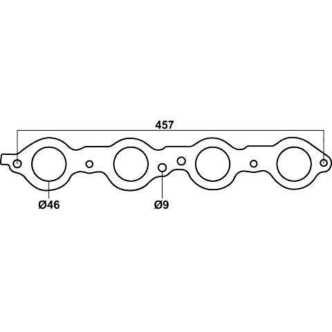 Redback Gasket for various Holden & HSV vehicles - Header Gasket