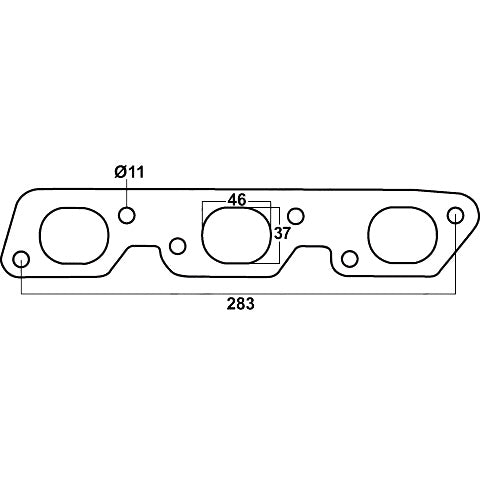 Redback Gasket for various Holden vehicles - Header Gasket