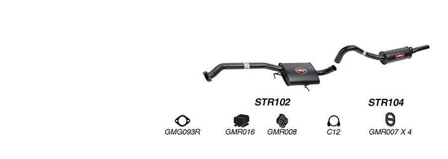 Redback Performance 2.5’’ Exhaust System for Holden Commodore VN VP VR V6 & V8 & VS V8 Sedan - Performance Exhaust
