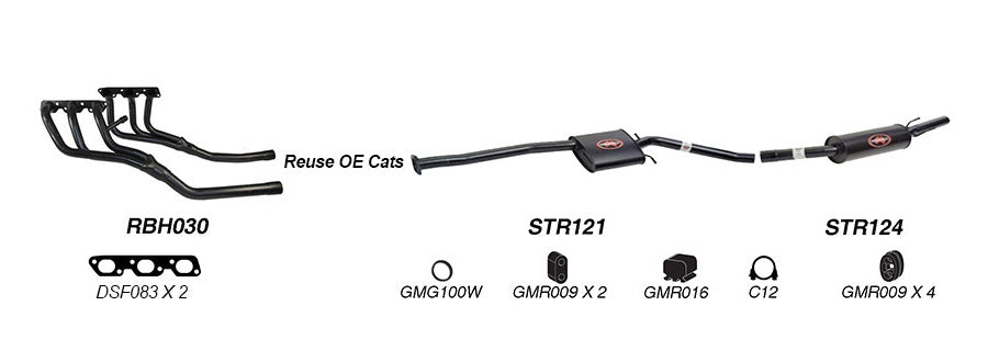 Redback Performance Exhaust System for - Performance Exhaust System