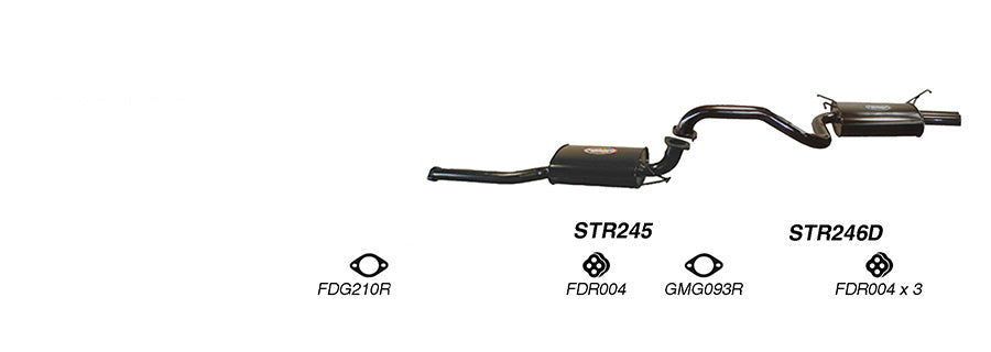 Redback Performance Exhaust System for - Performance Exhaust System