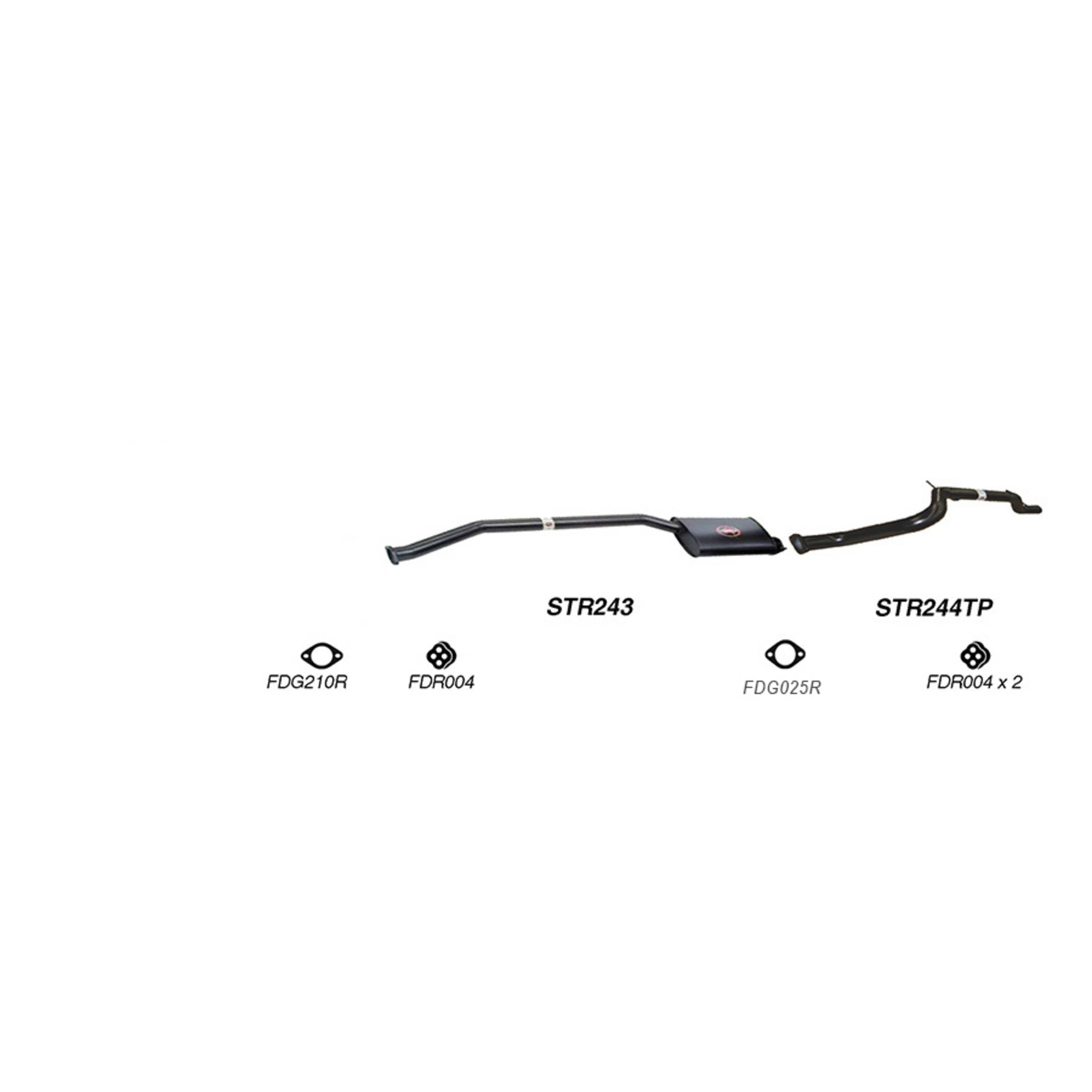 Redback Performance Exhaust System for Ford Falcon (06/1999 - 09/2002) - Performance Exhaust System