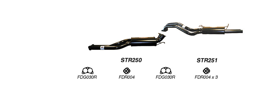 Redback Performance Exhaust System for Ford Falcon (09/2002 - 09/2005) - Performance Exhaust System