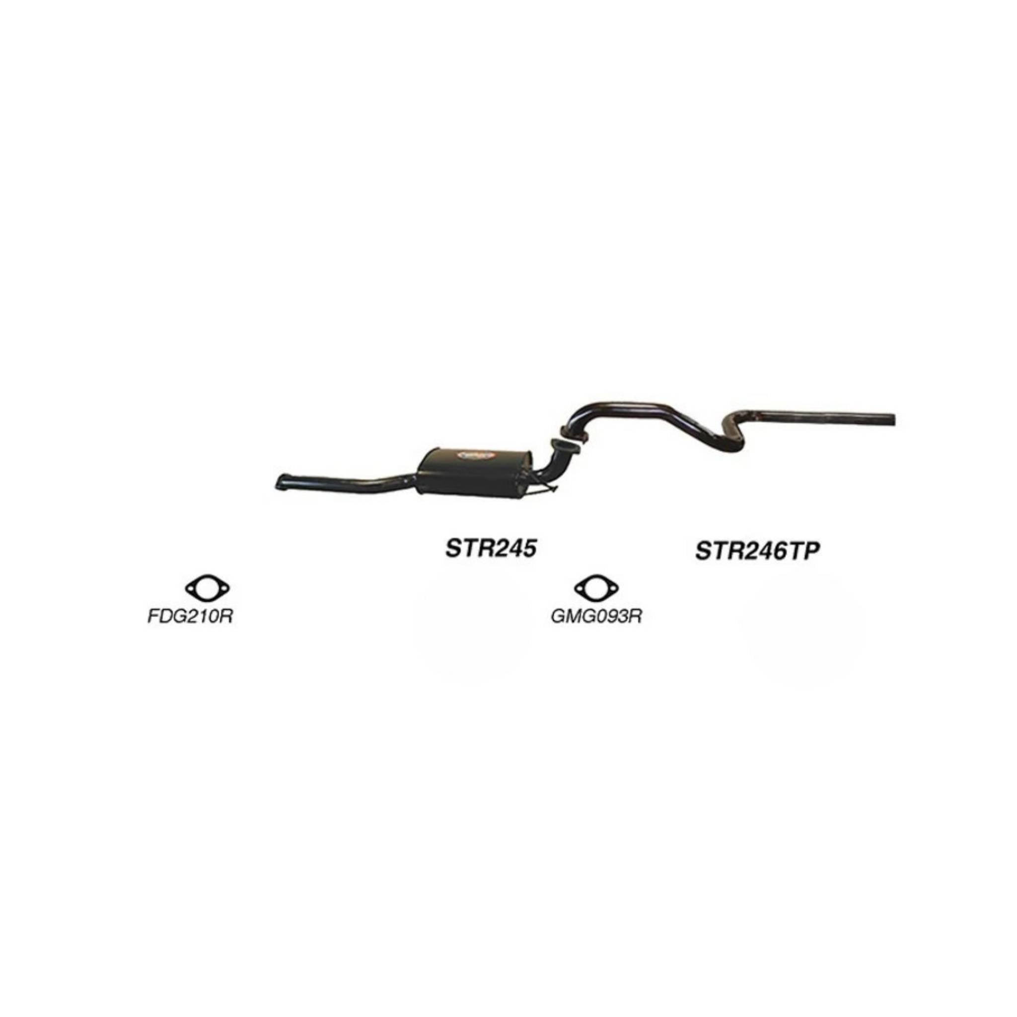 Redback Performance Exhaust System for Ford Falcon (09/2002 - 12/2014) Fairmont (09/2002 - 12/2014) - Performance
