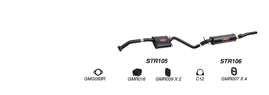 Redback Performance Exhaust System for Holden Caprice (04/1990 - 06/1999) Commodore (04/1990 - 06/1999) Statesman