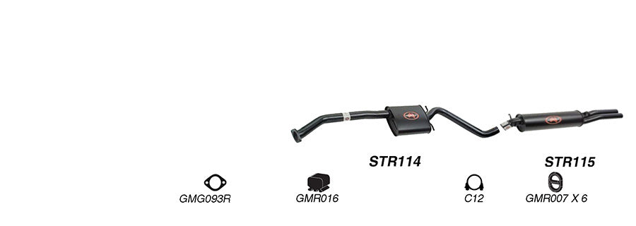 Redback Performance Exhaust System for Holden Caprice (04/1990 - 02/1994) Holden Caprice (04/1990 - 02/1994)