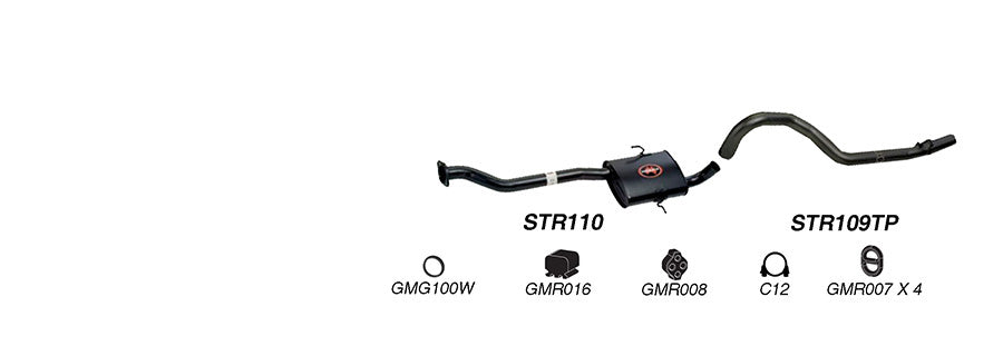 Redback Performance Exhaust System for Holden Commodore (04/1995 - 12/2000) - Performance Exhaust System
