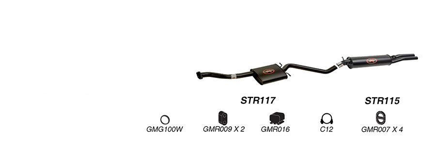 Redback Performance Exhaust System for Holden Commodore (04/1995 - 1997) Calais (04/1995 - 1997) - Performance Exhaust
