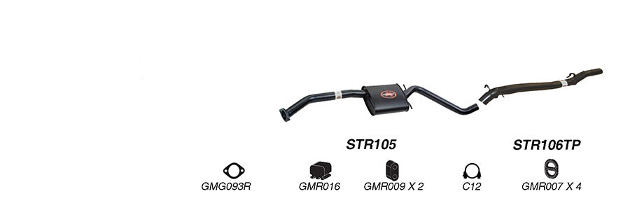 Redback Performance Exhaust System for Holden Commodore (09/1991 - 09/1997) Calais (09/1991 - 09/1997) - Performance