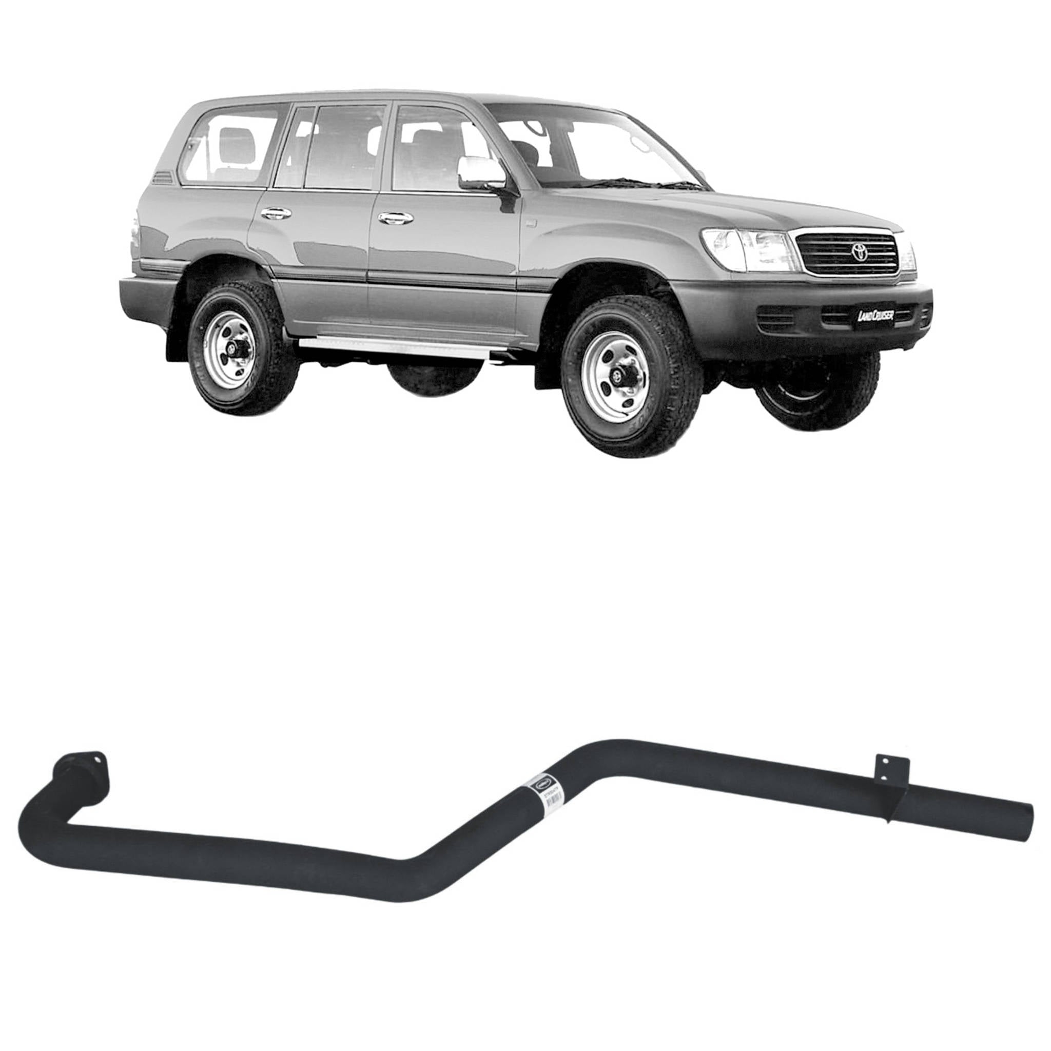 Redback Performance Exhaust System for Toyota Landcruiser 105 Series - Performance Exhaust System