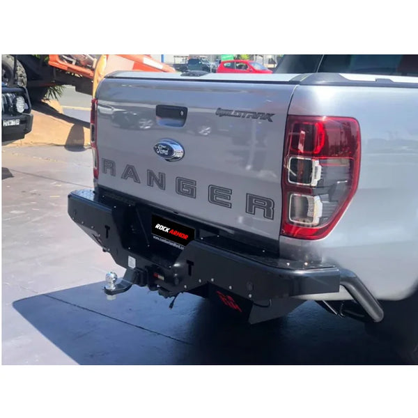 Rockamor Elite Steel Rear Step / Towbar To Suit Ford – Mud Squad 4X4