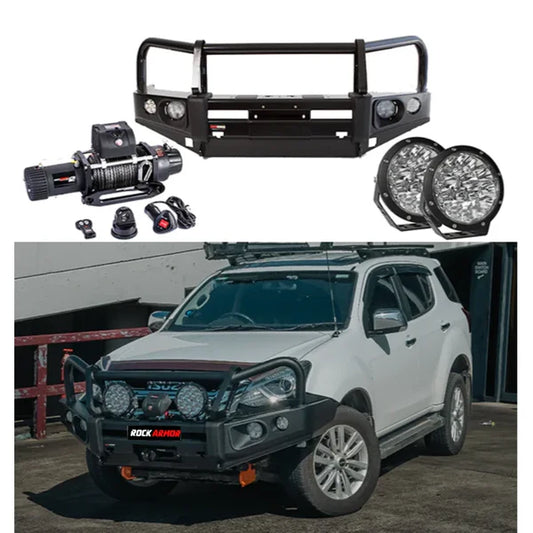 Rockarmor Elite Bullbar Frontal Combo To Suit Isuzu Mu-X 05/2012 - 07/2021