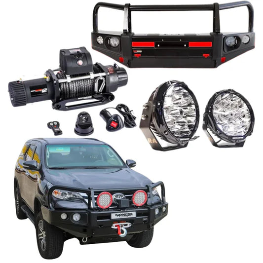Rockarmor Elite Bullbar Frontal Combo To Suit Toyota Fortuner 2015-2019