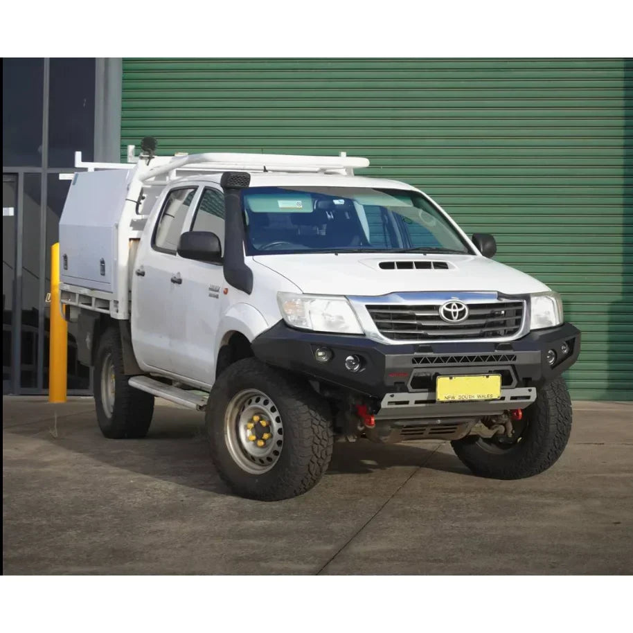 Rockarmor Gt Hoopless Bullbar Frontal Combo - Toyota Hilux N70 2005-2011 - Winch Bar Combo