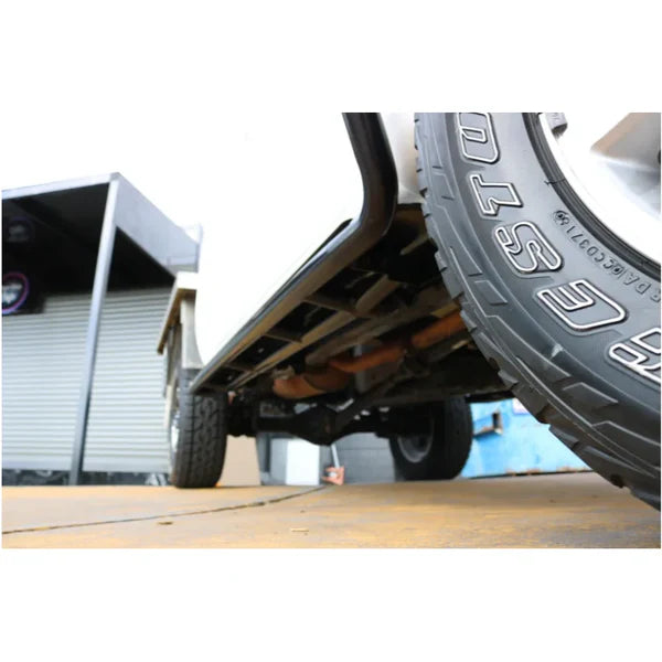 Rockarmor Steel Rockslider Side Steps To Suit Toyota Hilux N70 2005-2015