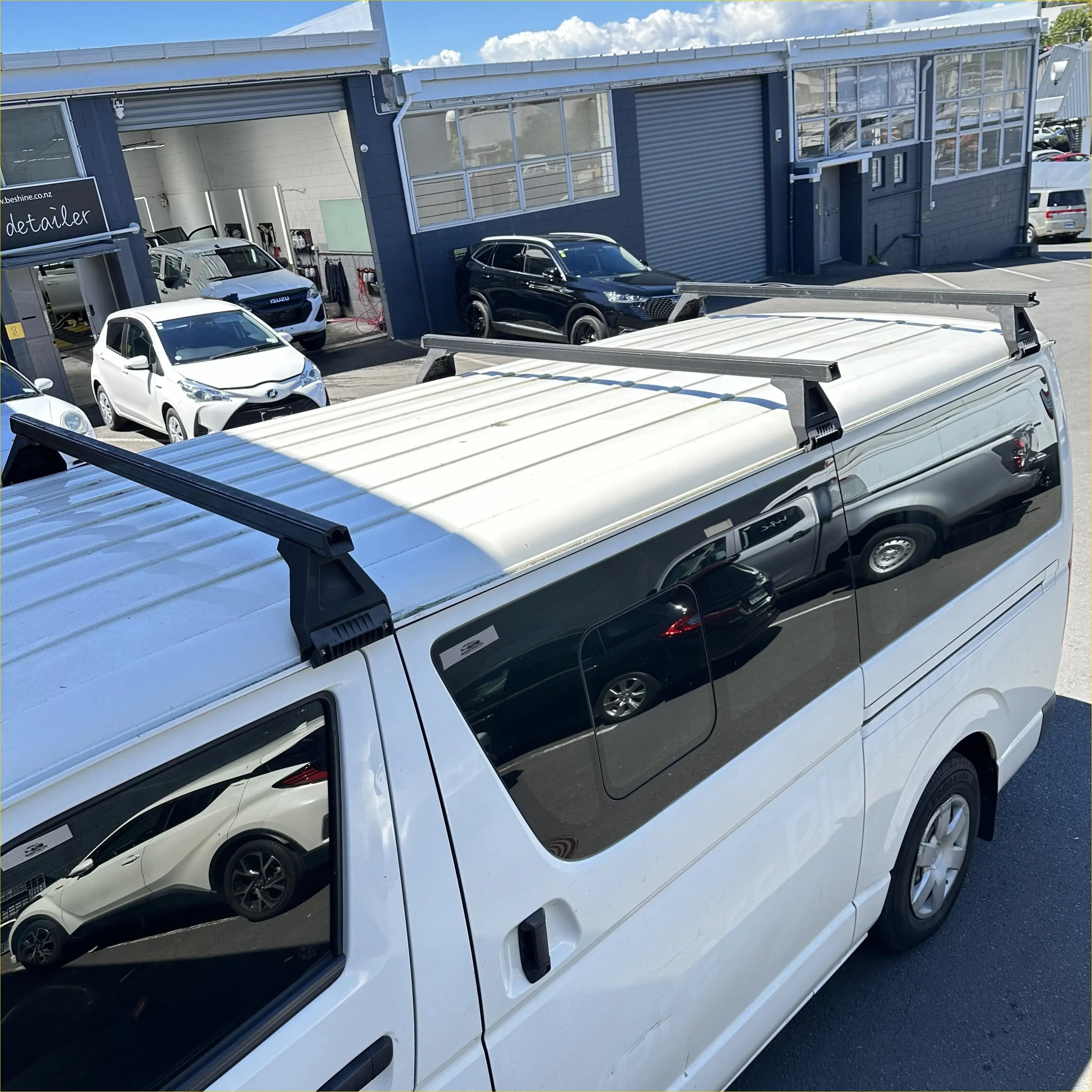 Roof Rack-3 Piece Set Heavy Duty for Toyota Hiace 2005-2019 Narrow - Rack