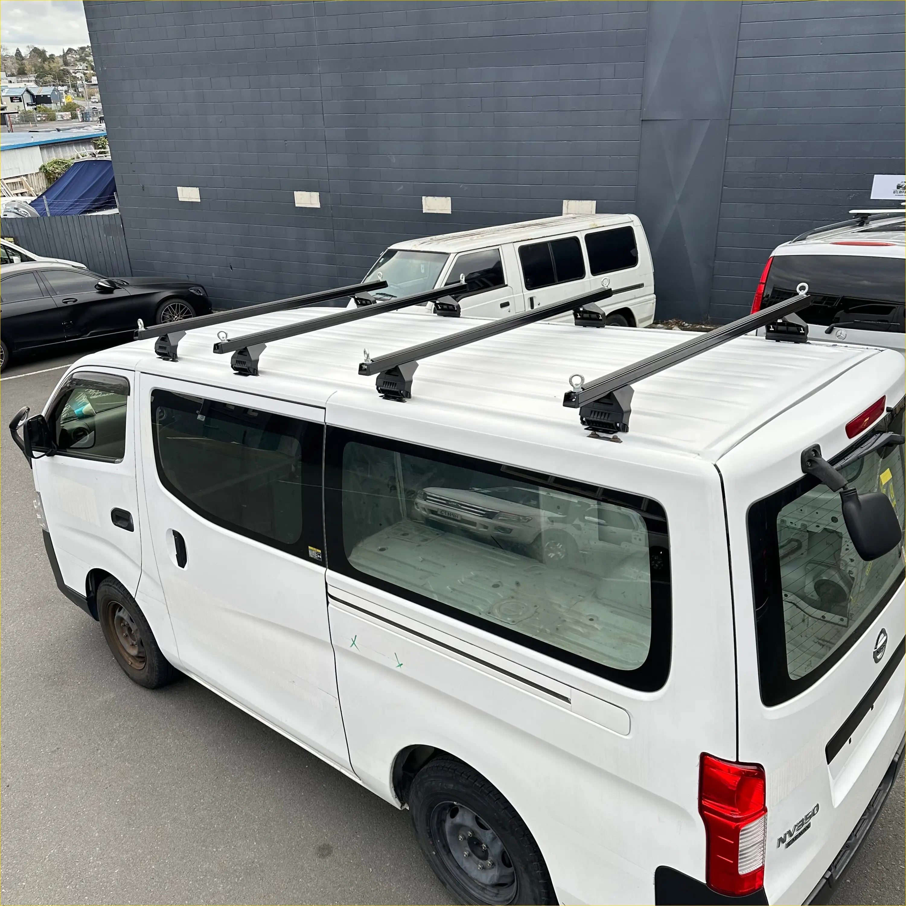 Roof Rack-4 Piece Set Heavy Duty for Nissan NV350 Caravan 2012-current - Rack