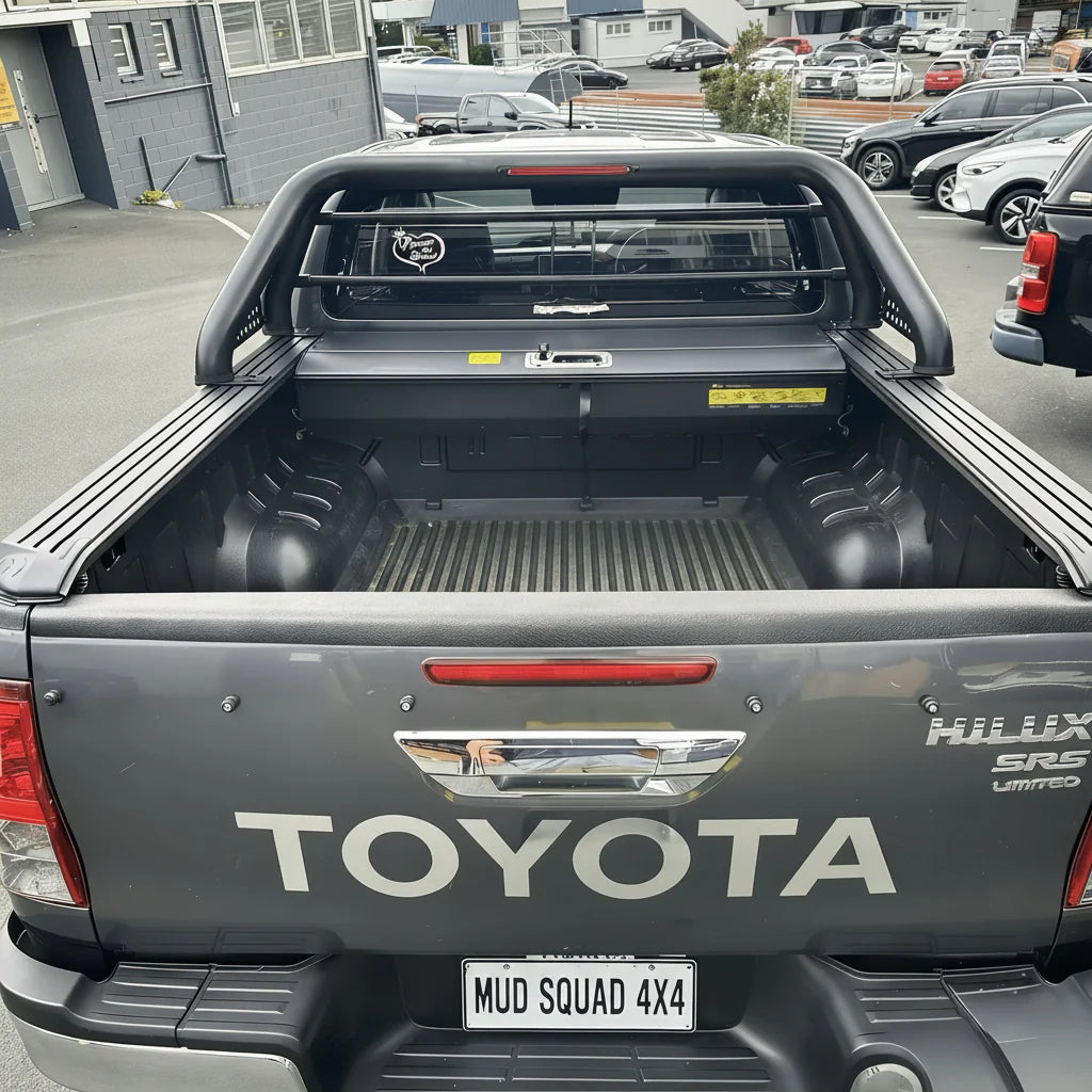 Ruggedized Manual Roller Shutter/Tonneau Cover for Toyota Hilux - Shutter