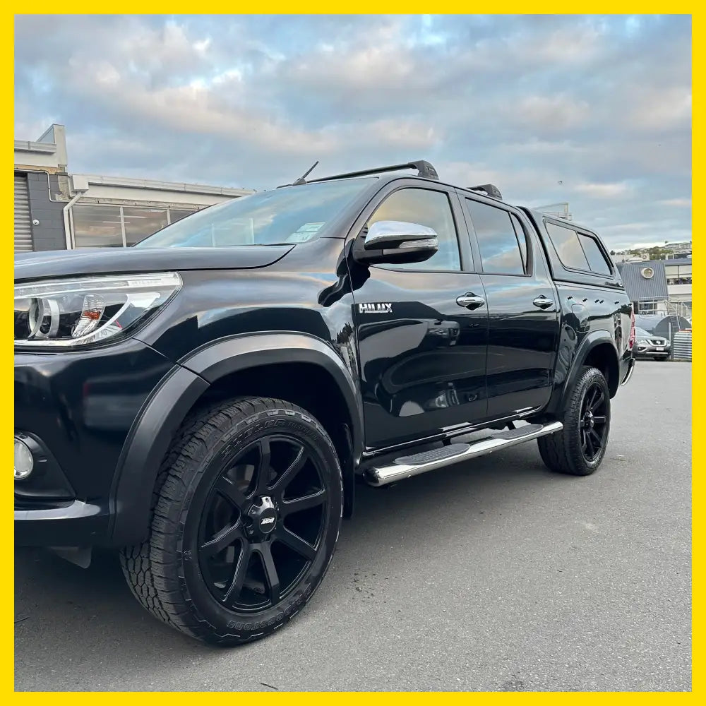 Running Board 4 inch Oval Tube Stainless Steel Hilux Revo