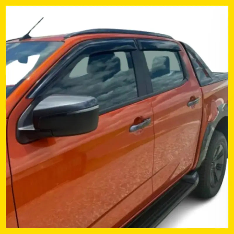 S/ WINDOW MONSOONS Weather Shields Mazda BT-50 2012-2020