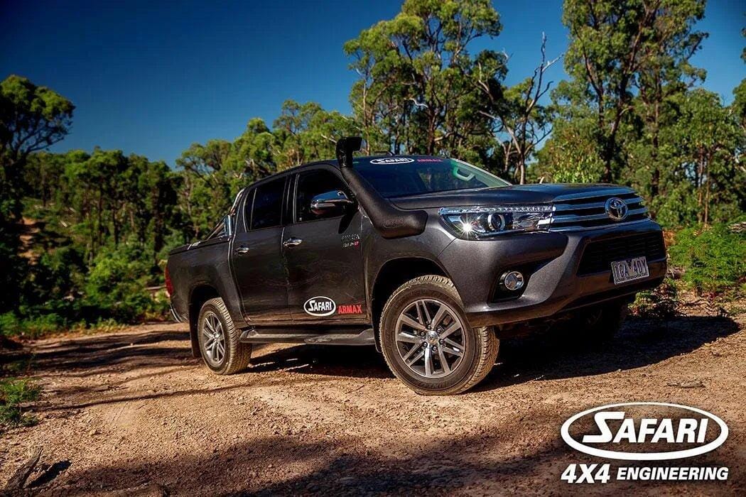 Safari V-Spec Snorkel To Suit Toyota Hilux 126 Wide Body Only 2015+ - Snorkel