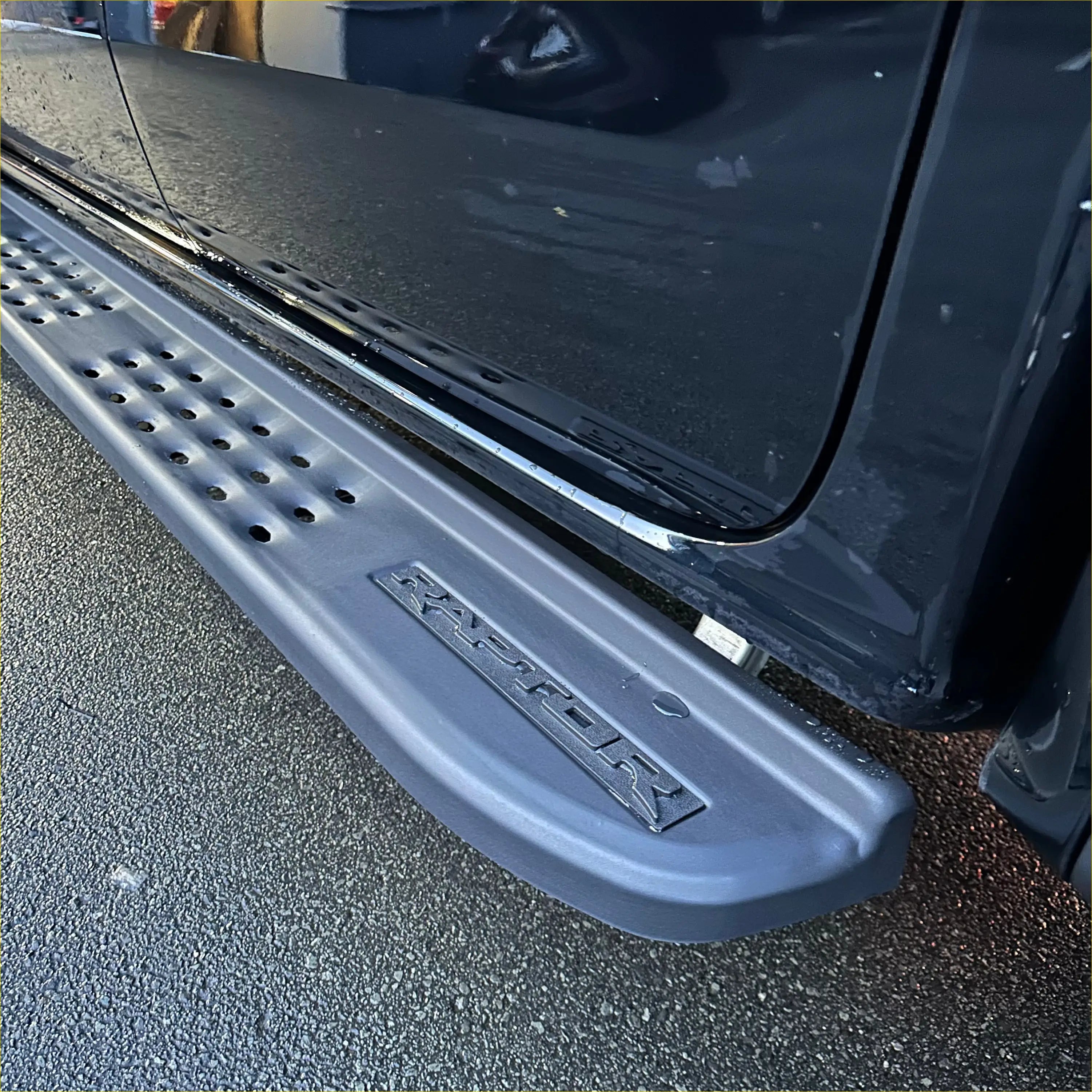 Side Step Raptor Style Heavy Duty Steel for Ranger 2022+ Double Cab - Running Board