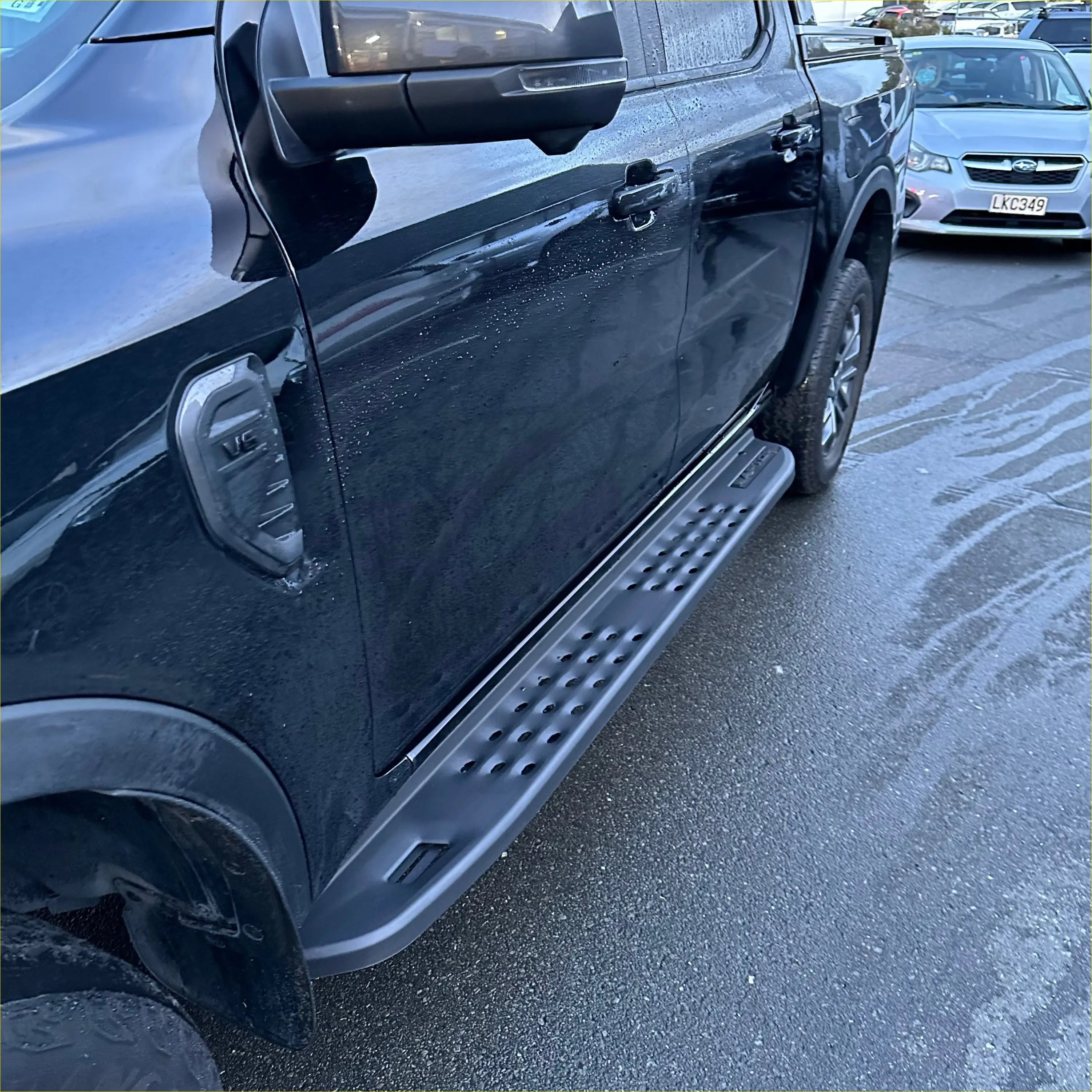 Side Step Raptor Style Heavy Duty Steel for Ranger 2022+ Double Cab - Running Board