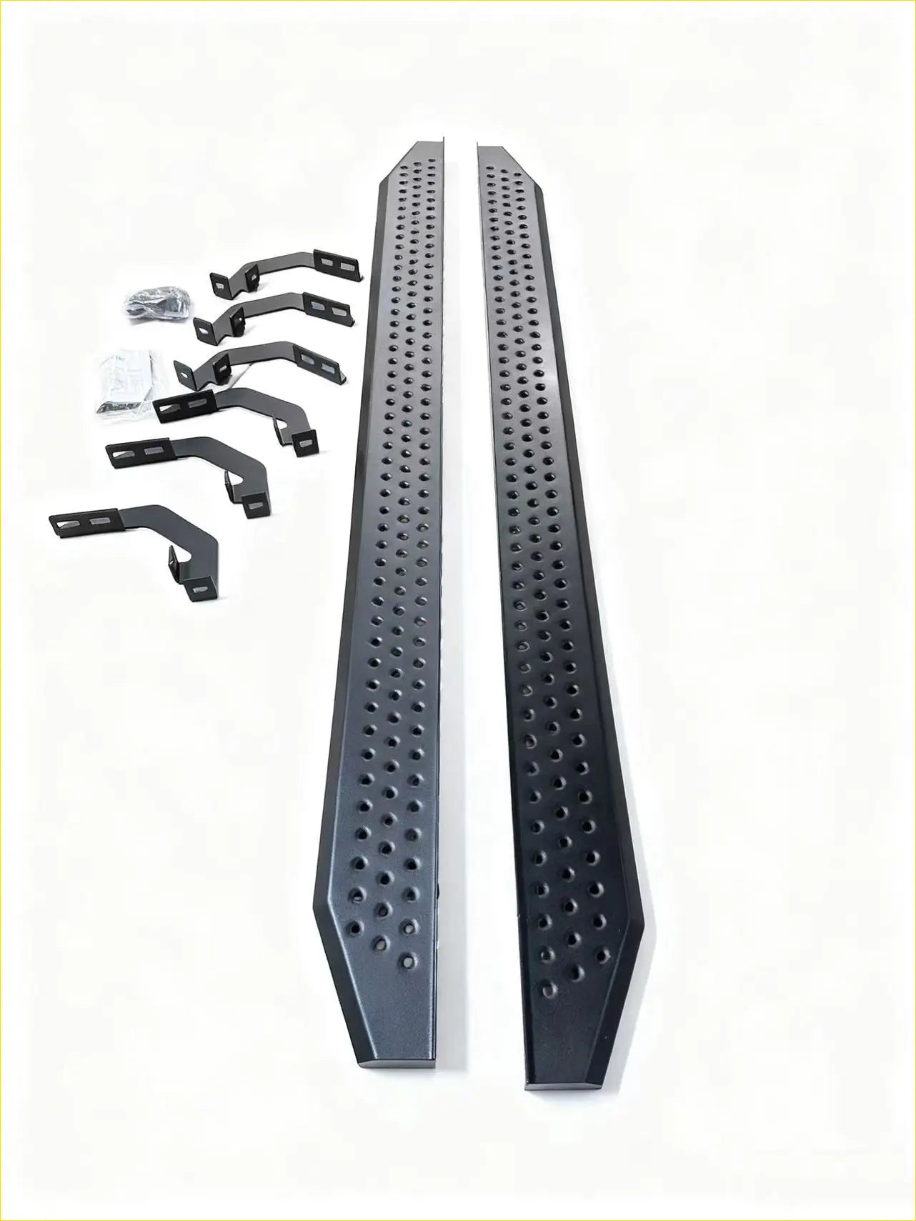 Side Step Running Board Black Steel Isuzu D-Max 2021-Current