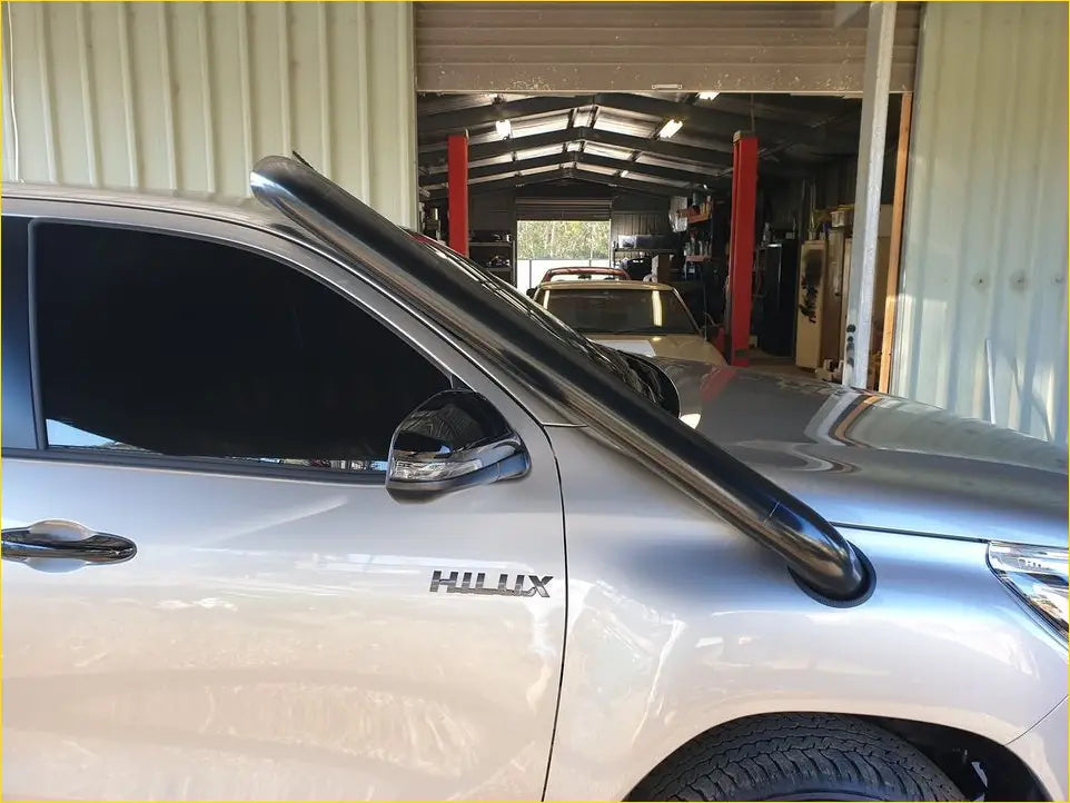 Snorkel Toyota Hilux Revo 2015+ Black Stainless Steel