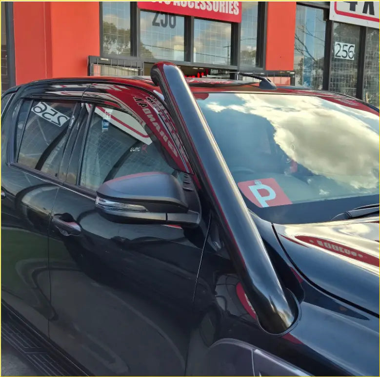 Snorkel Toyota Hilux Revo 2015+ Black Stainless Steel