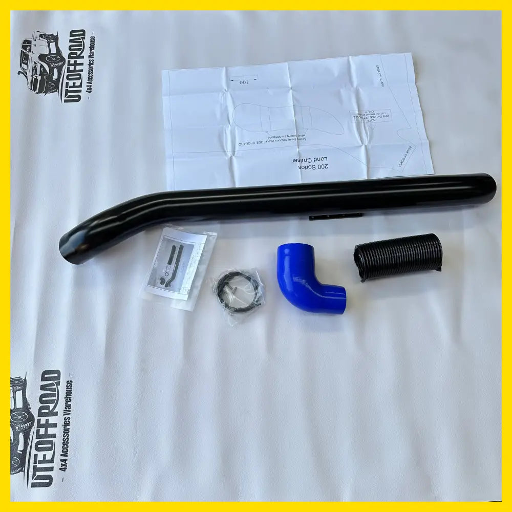 Snorkel Toyota Land Cruiser 200 Series 2017-2022 Black Stainless Steel
