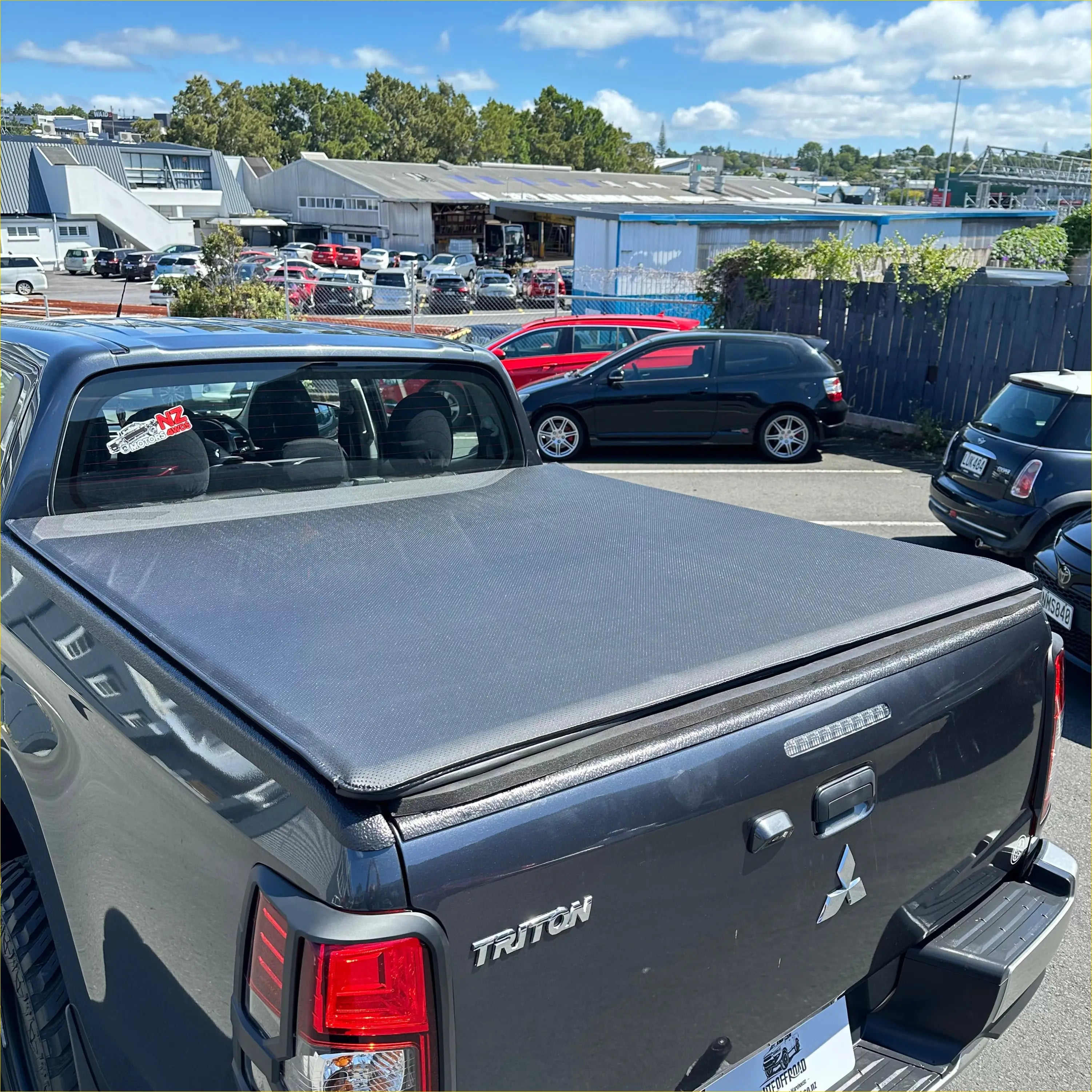 Soft Tonneau Cover for Mitsubishi Triton 2015-2023 Double Cab