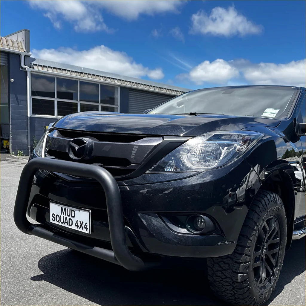 Stainless Steel Nudge Bar Mazda BT-50 2012-2020 Matte Black