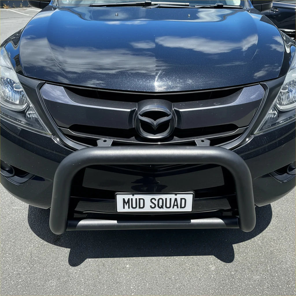 Stainless Steel Nudge Bar Mazda BT-50 2012-2020 Matte Black