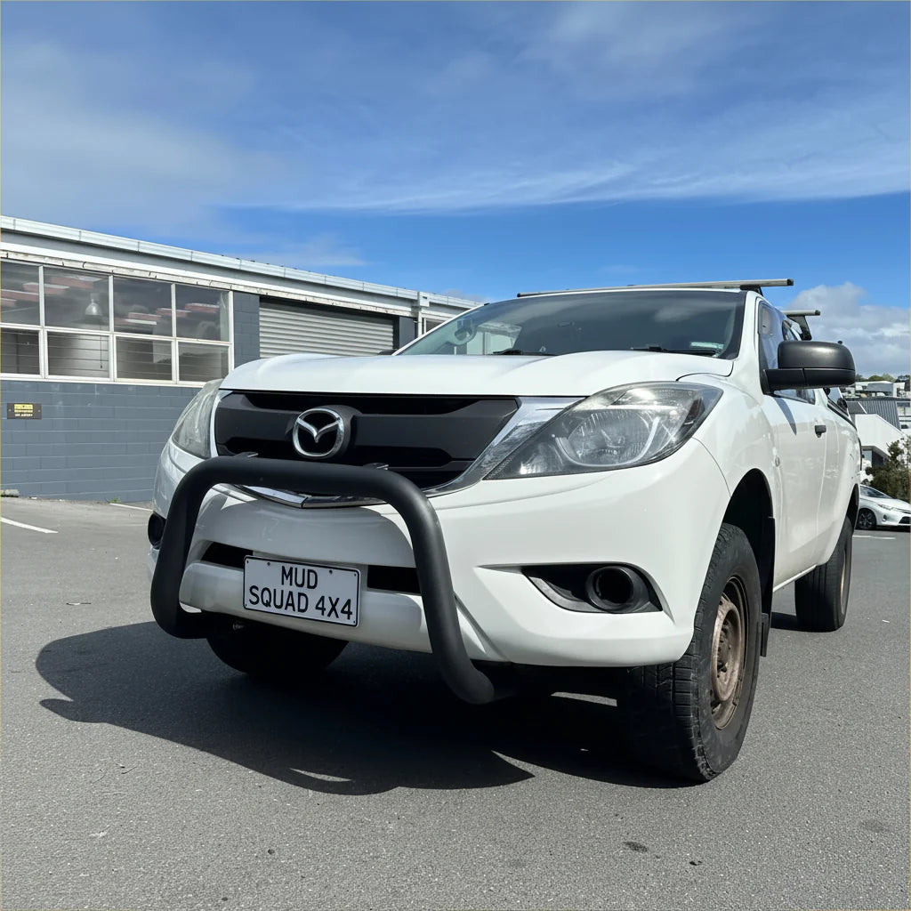 Stainless Steel Nudge Bar Mazda BT-50 2012-2020 Matte Black W2