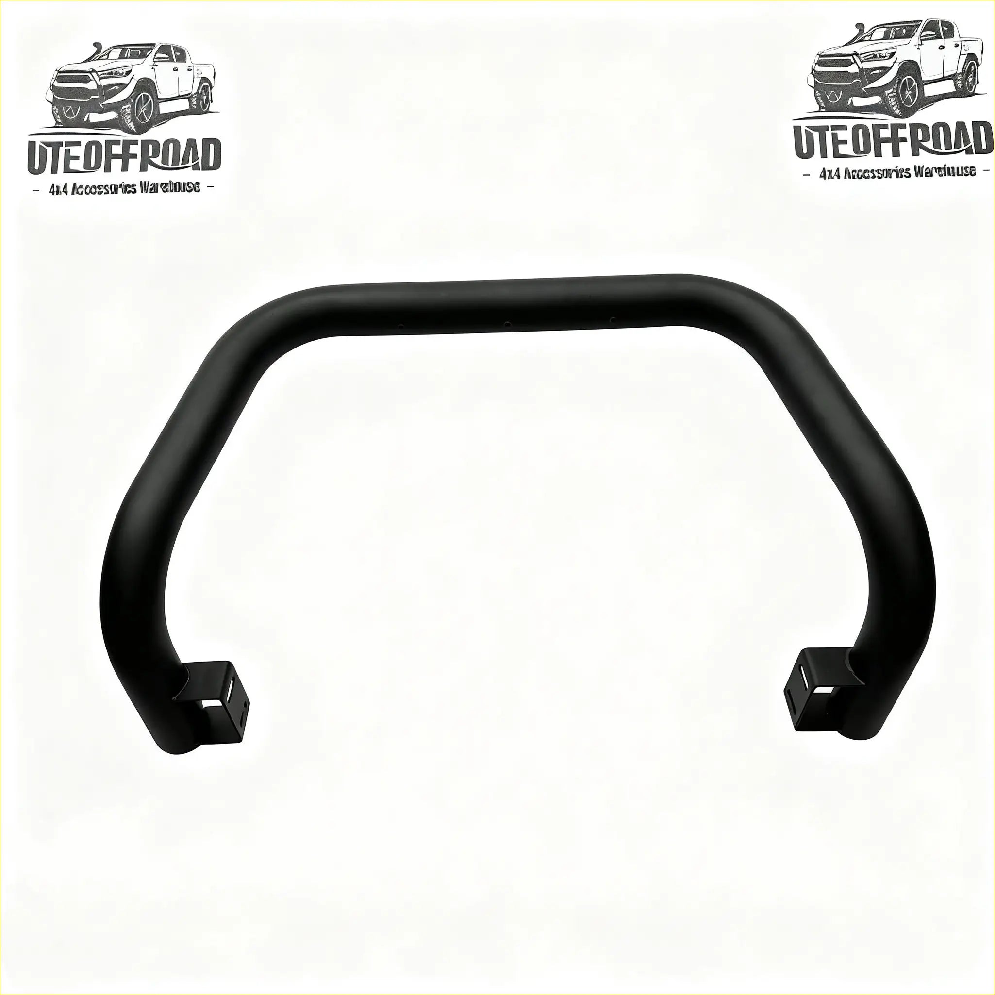 Stainless Steel Nudge Bar Mitsubishi Triton 2005-2015 Matte Black W2