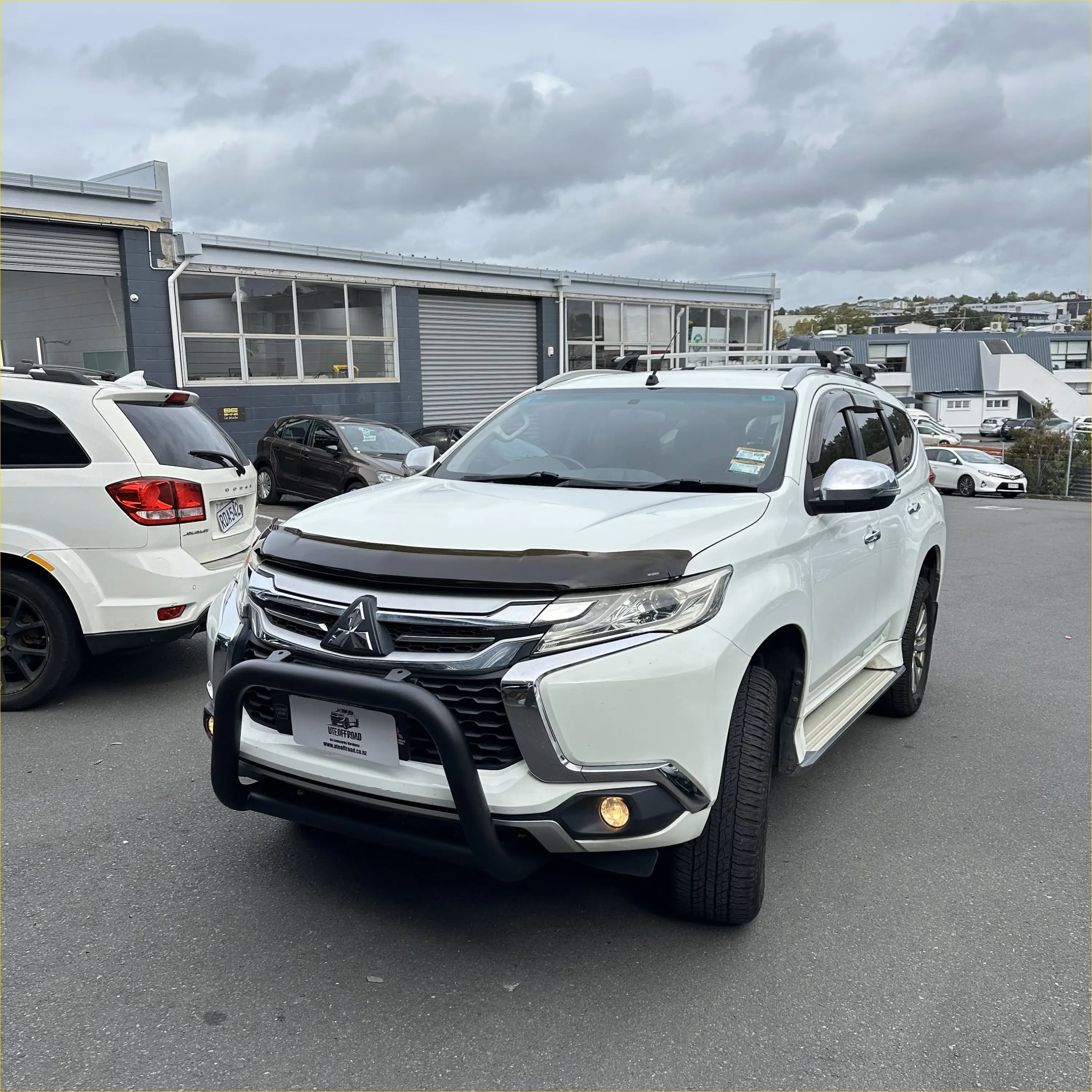 Stainless Steel Nudge Bar Mitsubishi Triton/Pajero 2015-2018 Matte