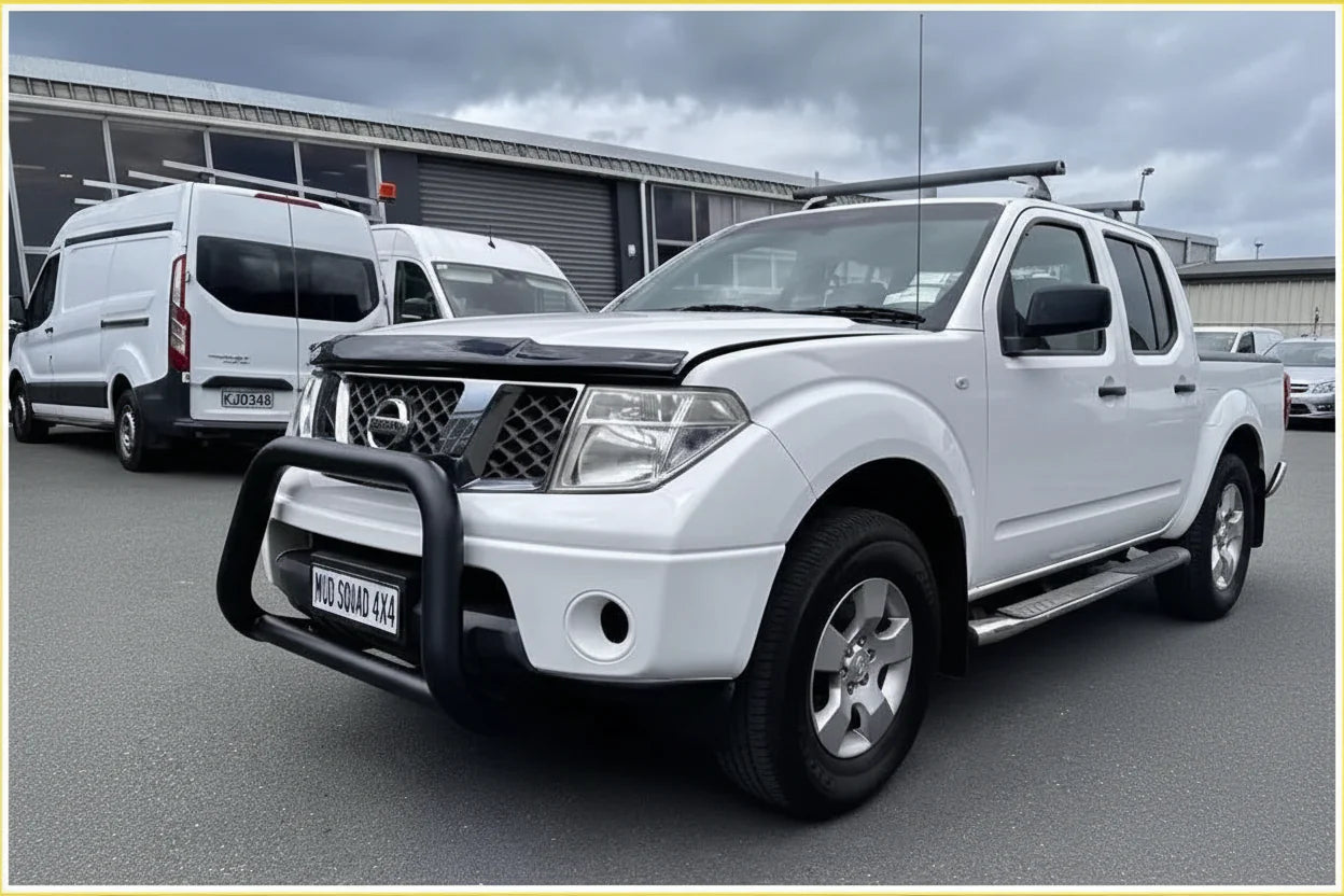Stainless Steel Nudge Bar Nissan Navara D40 2005-2015 Thai Model