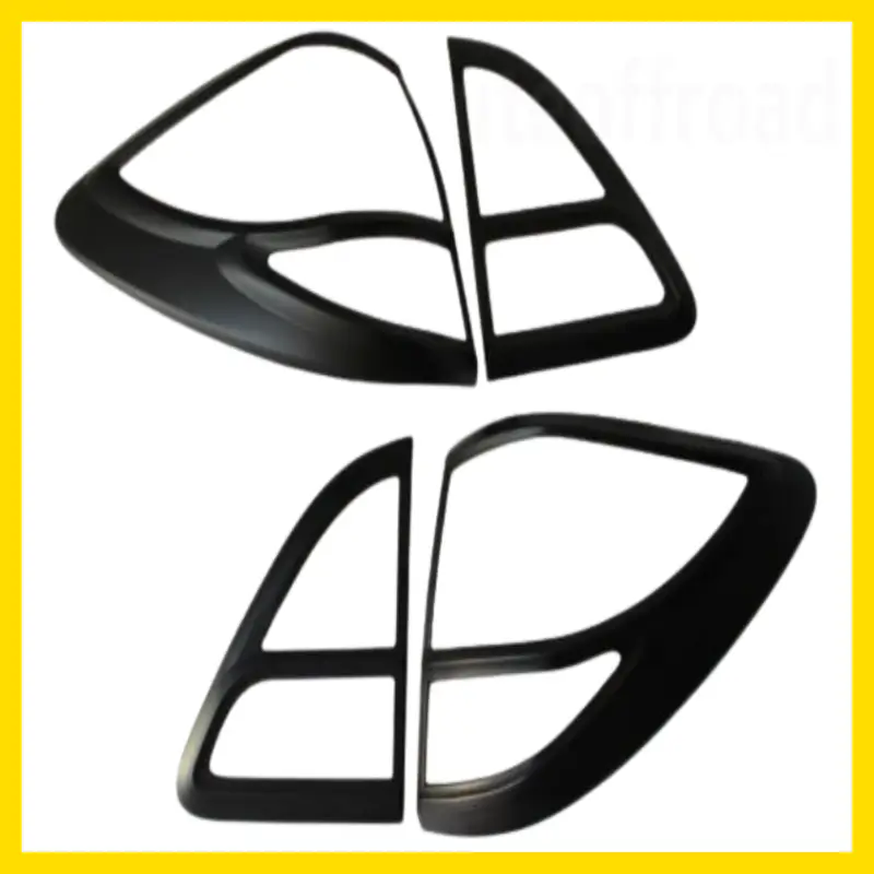 Taillight Covers Mazda BT-50 2012-2020 Matte Black