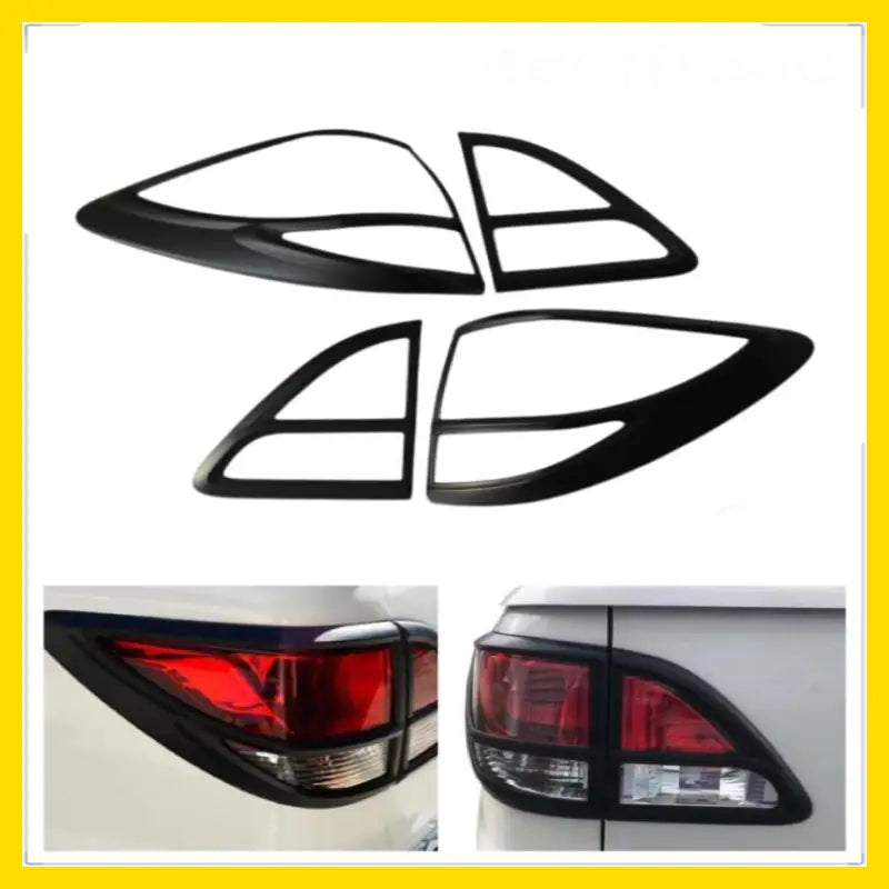 Taillight Covers Mazda BT-50 2012-2020 Matte Black