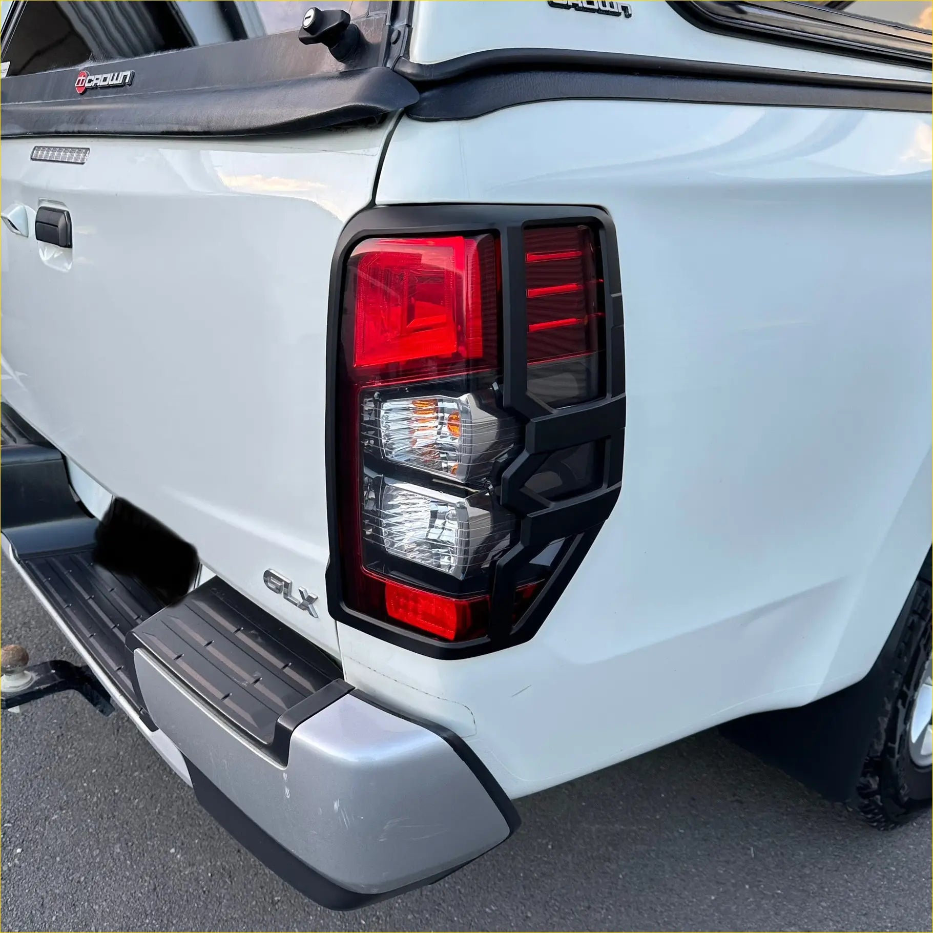 Taillight Covers Mitsubishi Triton 2019-2023 Matte black - Plastic Trim