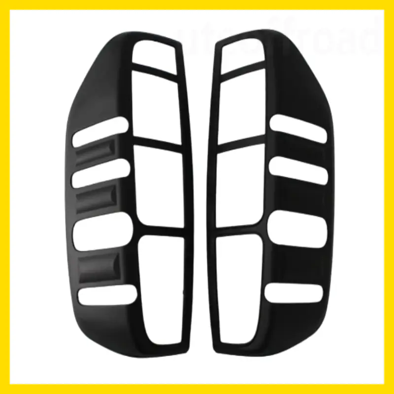 Taillight Covers Nissan Navara D40 2005-2015 Matte Black Thai