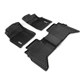 Toyota Hilux 7th Gen Deep Dish Floor Liners Car Mats - All-Weather Protection